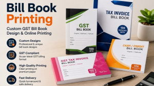 Bill Book Printing: Custom GST Bill Book Design &amp; Online Printing