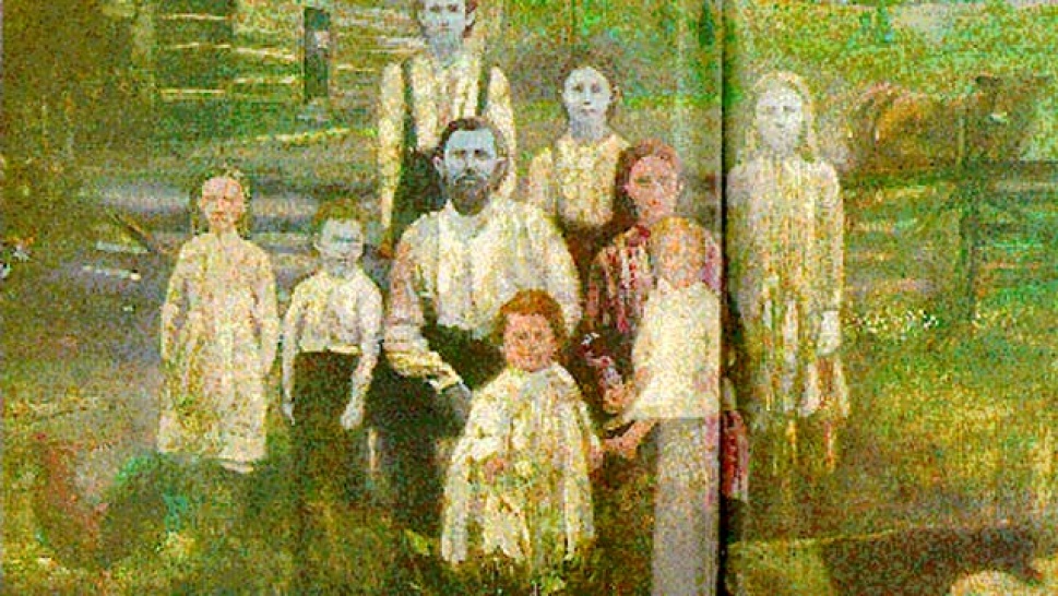 A Family from Kentucky with Blue Skin