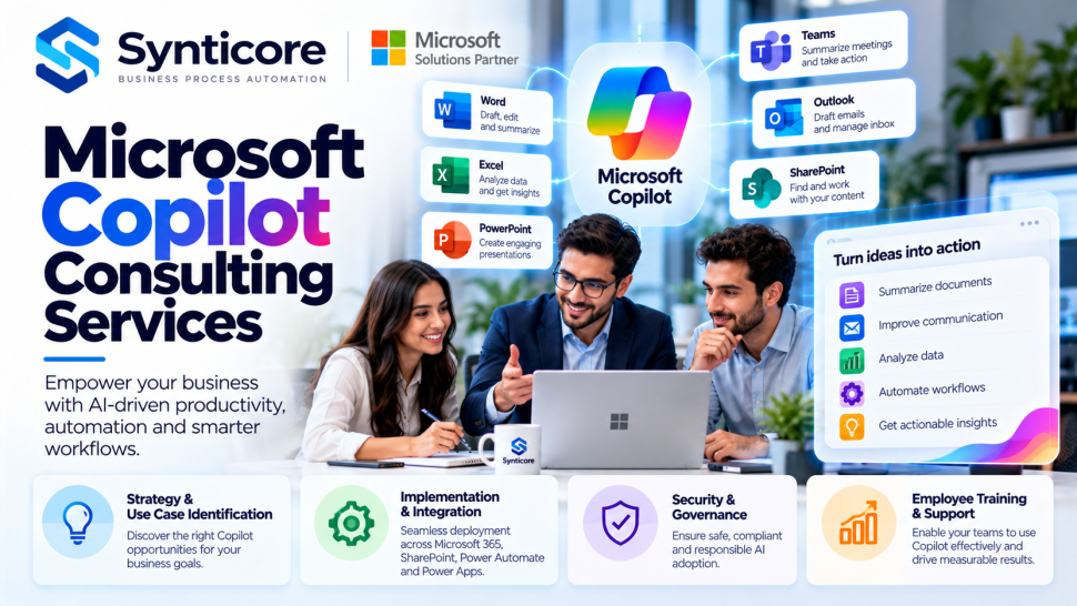 Microsoft Copilot Consulting Services: Making Enterprise AI Practical, Secure, and Scalable