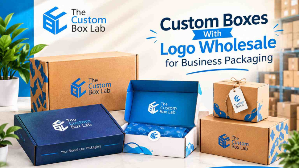 Custom Boxes With Logo Wholesale for Business Packaging