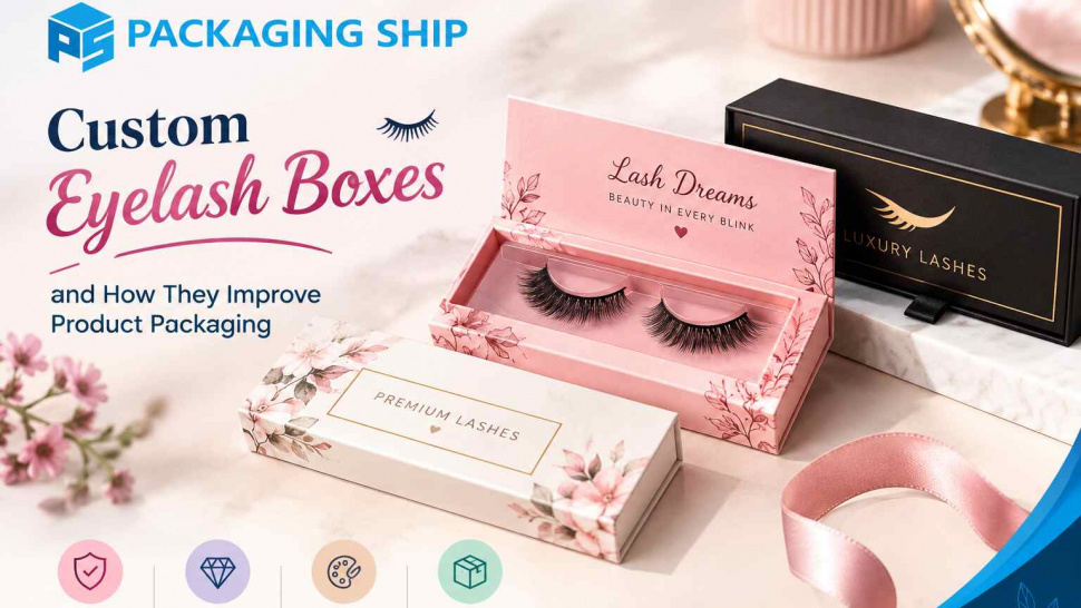 Custom Eyelash Boxes and How They Improve Product Packaging