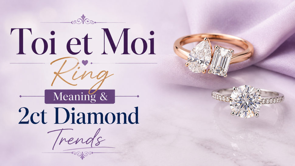 Toi et Moi Ring Meaning &amp;amp; 2ct Diamond Trends | KRK Jewels