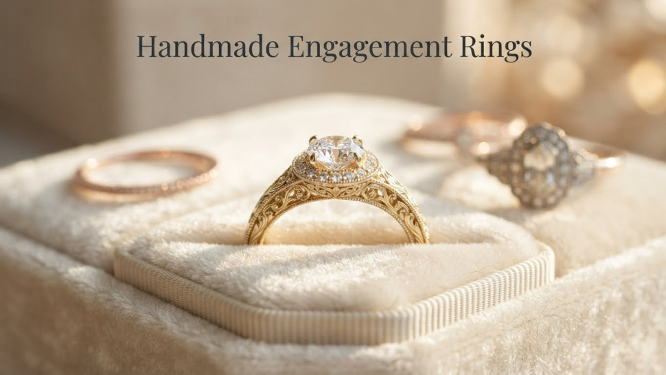 Handmade Engagement Rings: A Guide to Unique Designs and Personalised Jewellery