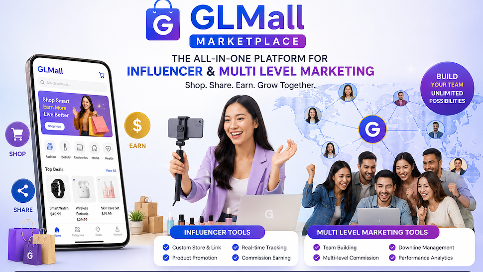 Affiliate Marketing on GLMall - Crypto Collaborations