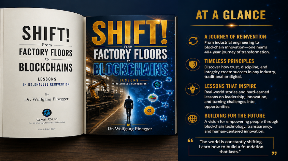 SHIFT! A book published by the owner and inventor of GLBrain and GLMall