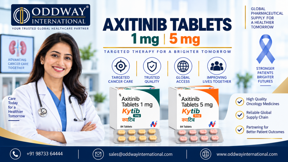 Axitinib 5 Mg Tablet Price and Availability in USA - Oddway