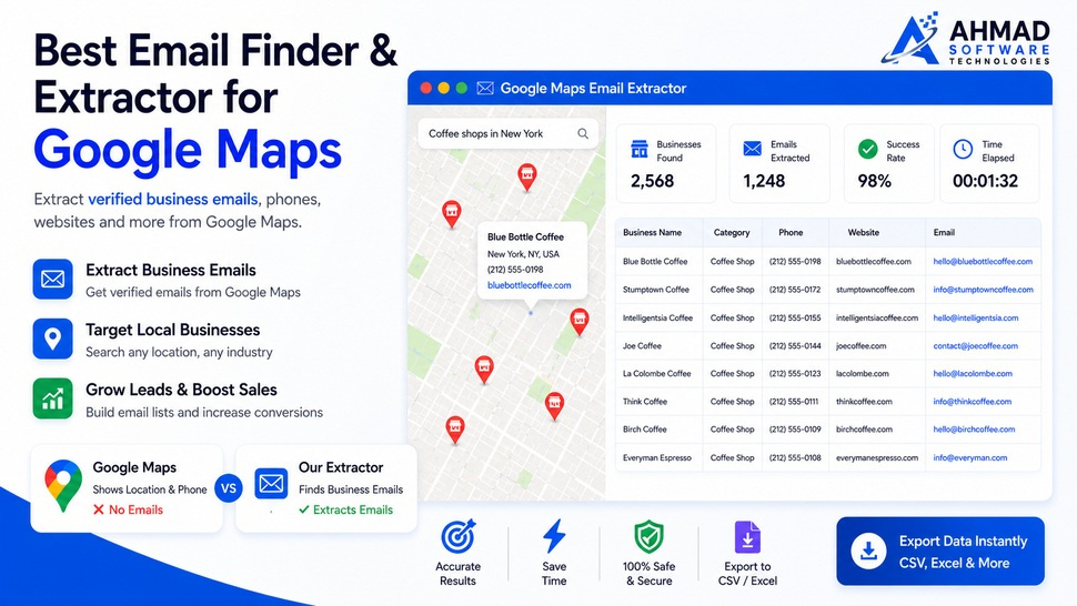 How to Find Business Email Addresses from Google Maps (Step-by-Step Guide)