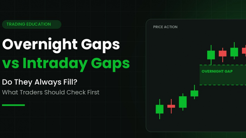 Overnight Gaps vs Intraday Gaps: Do They Always Fill? What Traders Should Check First
