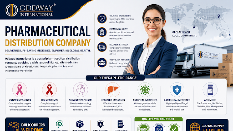 How an International Pharmaceutical Distribution Company Supports USA - Oddway