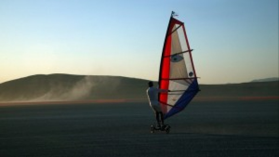 Land windsurfing, Ice climbing, skydiving