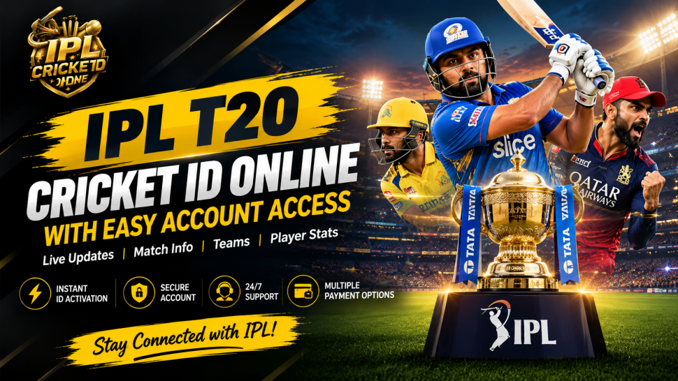 IPL T20 Cricket ID Online with Easy Account Access 