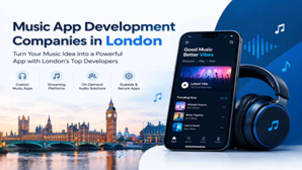 Music App Development Companies in London