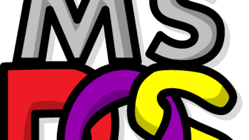 MS dos. Логотип МС. MS dos logo. Paint на MS-dos.