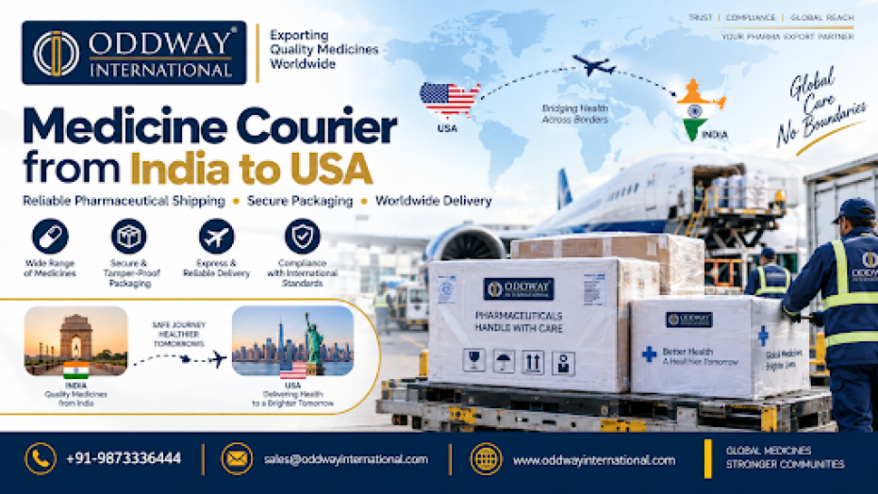 Indian Online Pharmacy Ship To USA: Ensuring Availability - Oddway